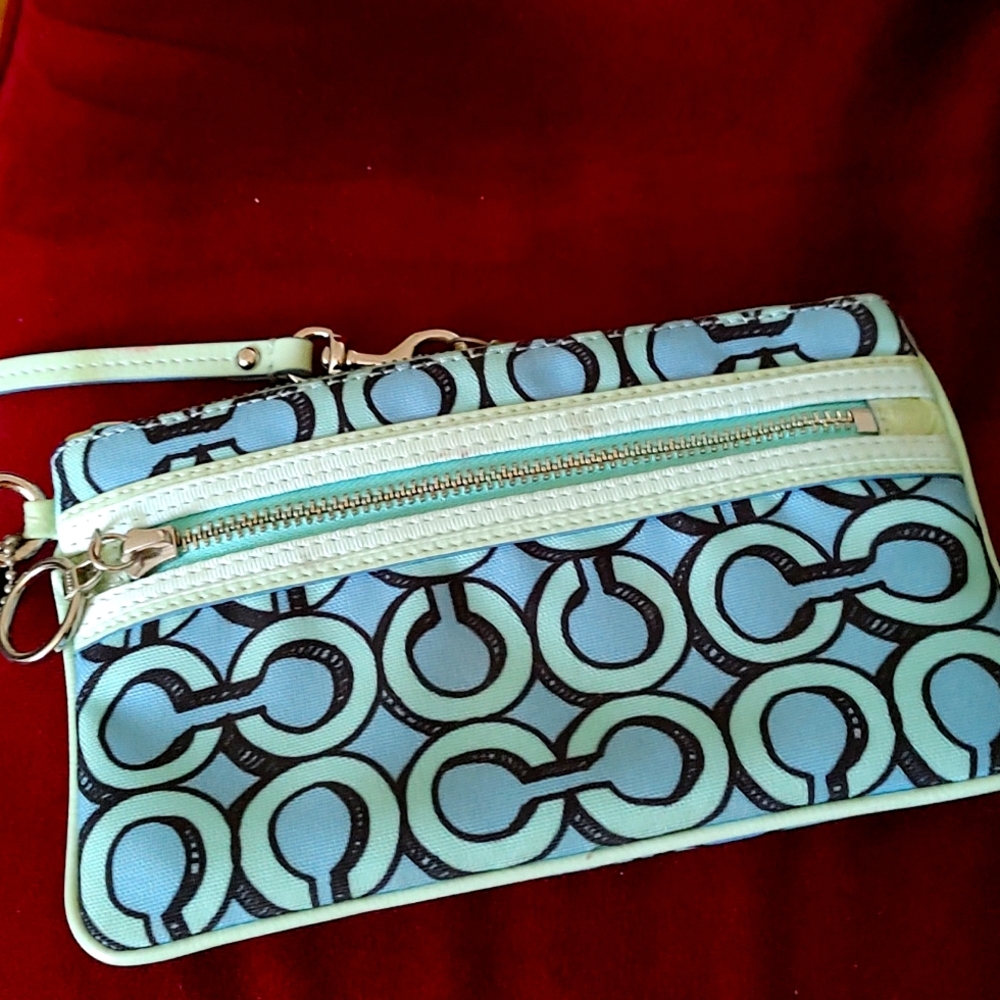 Coach wrist bag